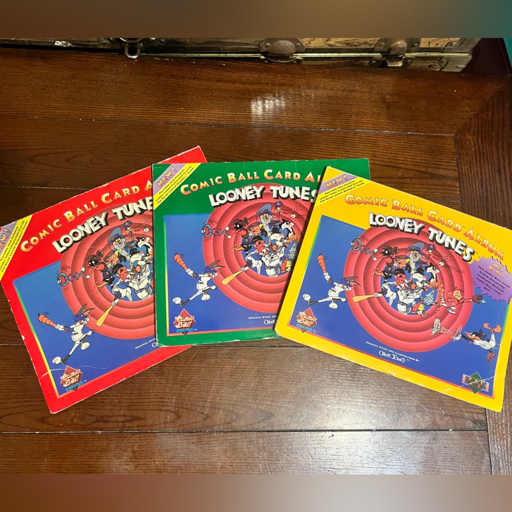 Looney Tunes Upper Deck Comic Ball Card Set